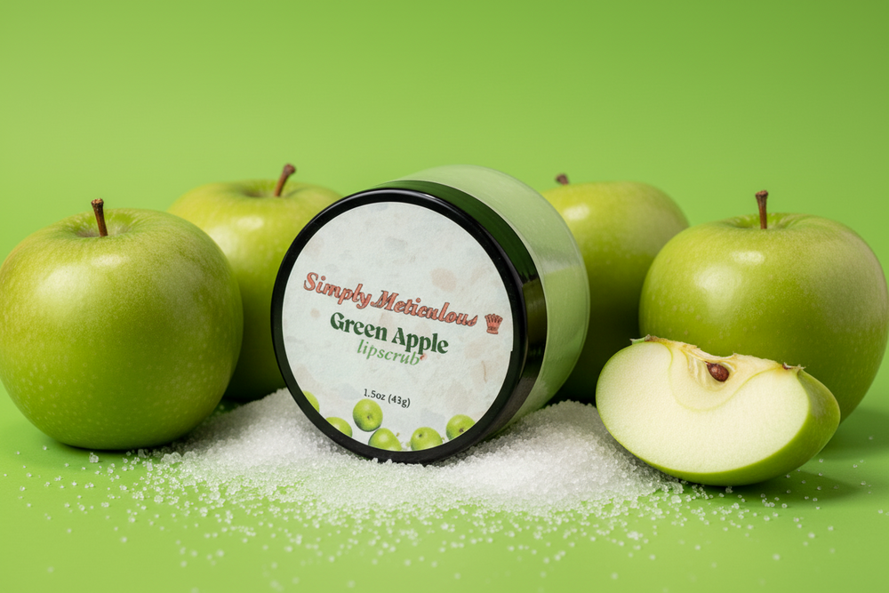 Green Apple Lip Scrub - Simply.Meticulous
