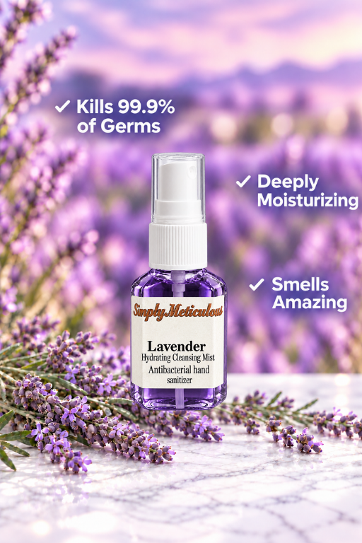Lavender Hand Sanitizer - Simply.Meticulous